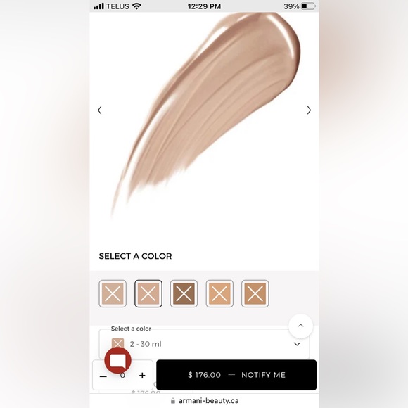 Giorgio Armani Crema Nuda supreme glow reviving tinted cream-straight from Italy - Picture 3 of 5